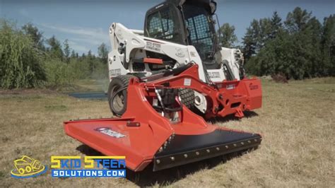 boom mower skid steer|boom mounted mowers skid steer.